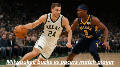 Milwaukee Bucks vs Pacers Match Player Stats