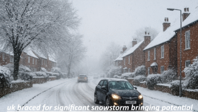 UK Braced for Significant Snowstorm Bringing Potential White Christmas
