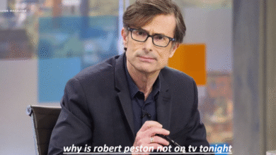 Why Is Robert Peston Not on TV Tonight